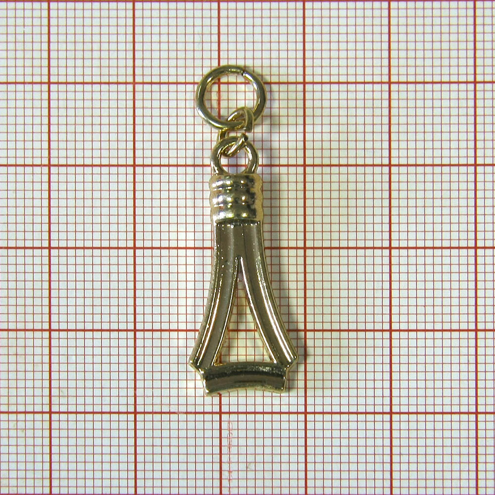 Подвеска металл HX- 017 Треугольные дуги, 36мм GOLD, шт. Подвески