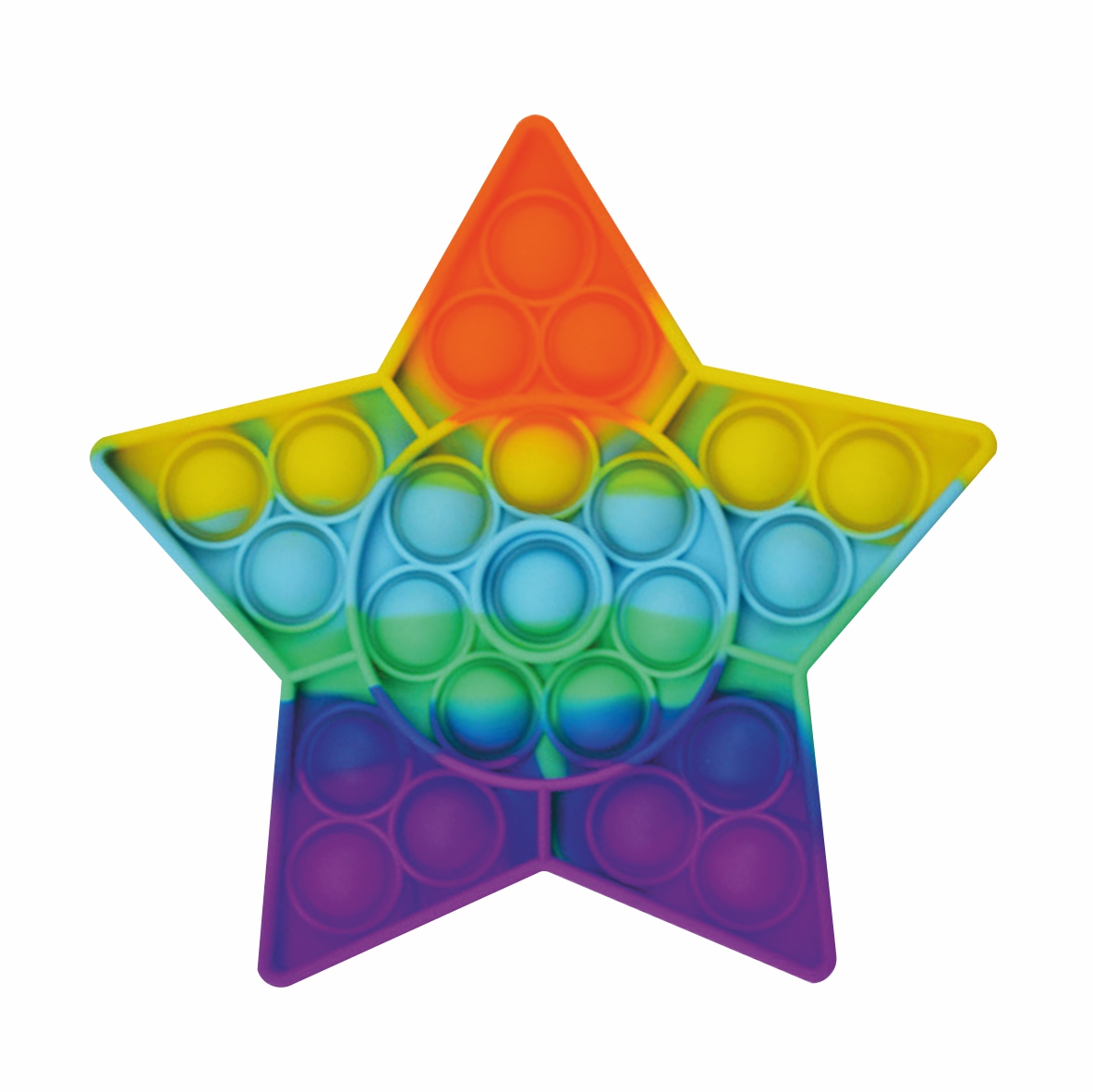 Термоаппликация Pop it (звезда) большая 13*13см, шт. Термопереводки Детские
