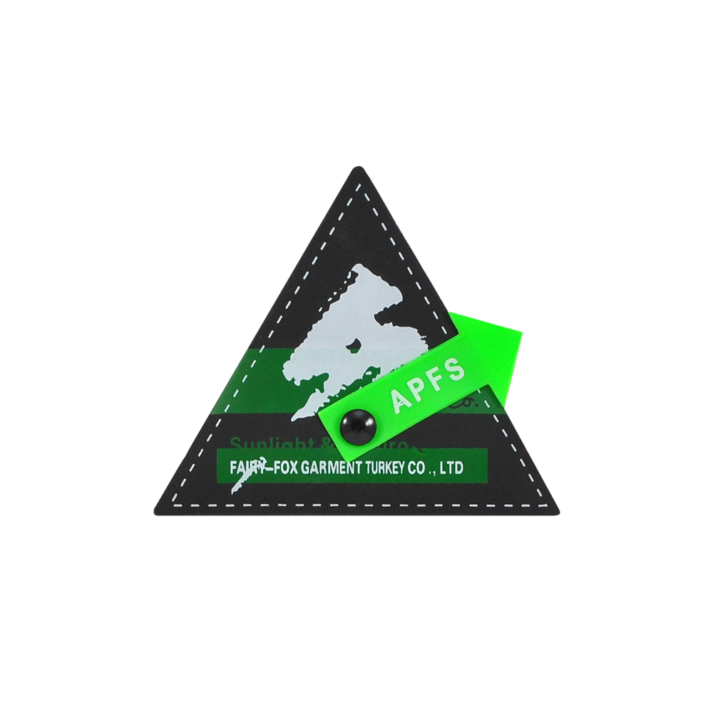 Лейба клеенка APFS 5,9*6,5см, черный,зеленый, серый, шт. Лейба Клеенка