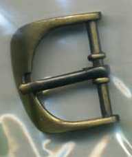 Пряжка металлическая 11320 23мм ANTIK brass brush . Пряжка