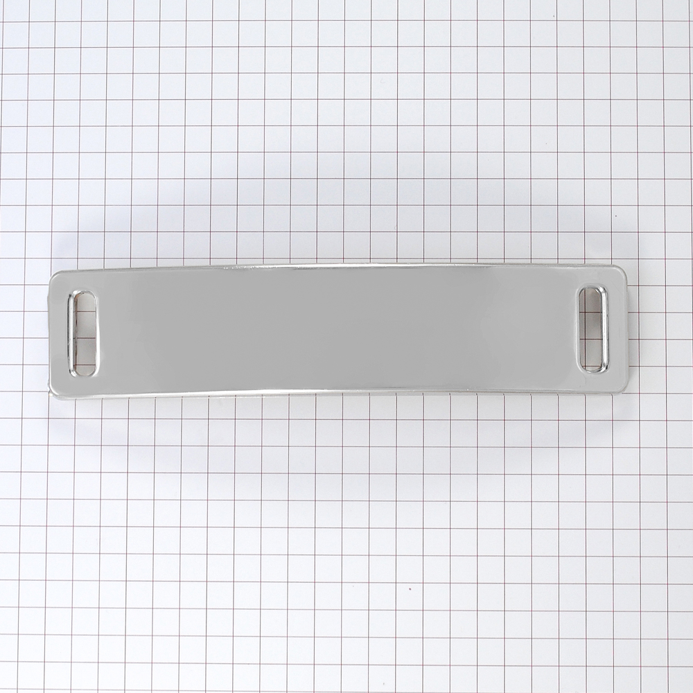 Перетяжка пластик 109*25мм Silver глянец, шт. Перетяжка пластик
