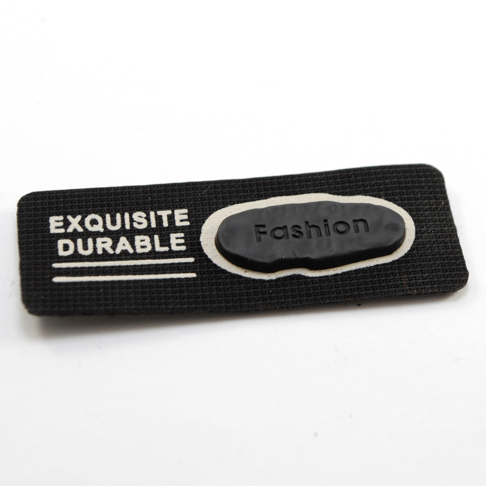 Лейба п/у и металл Exquisite durable, 2,2*6см, белый, черный, шт. Лейба Кожзам
