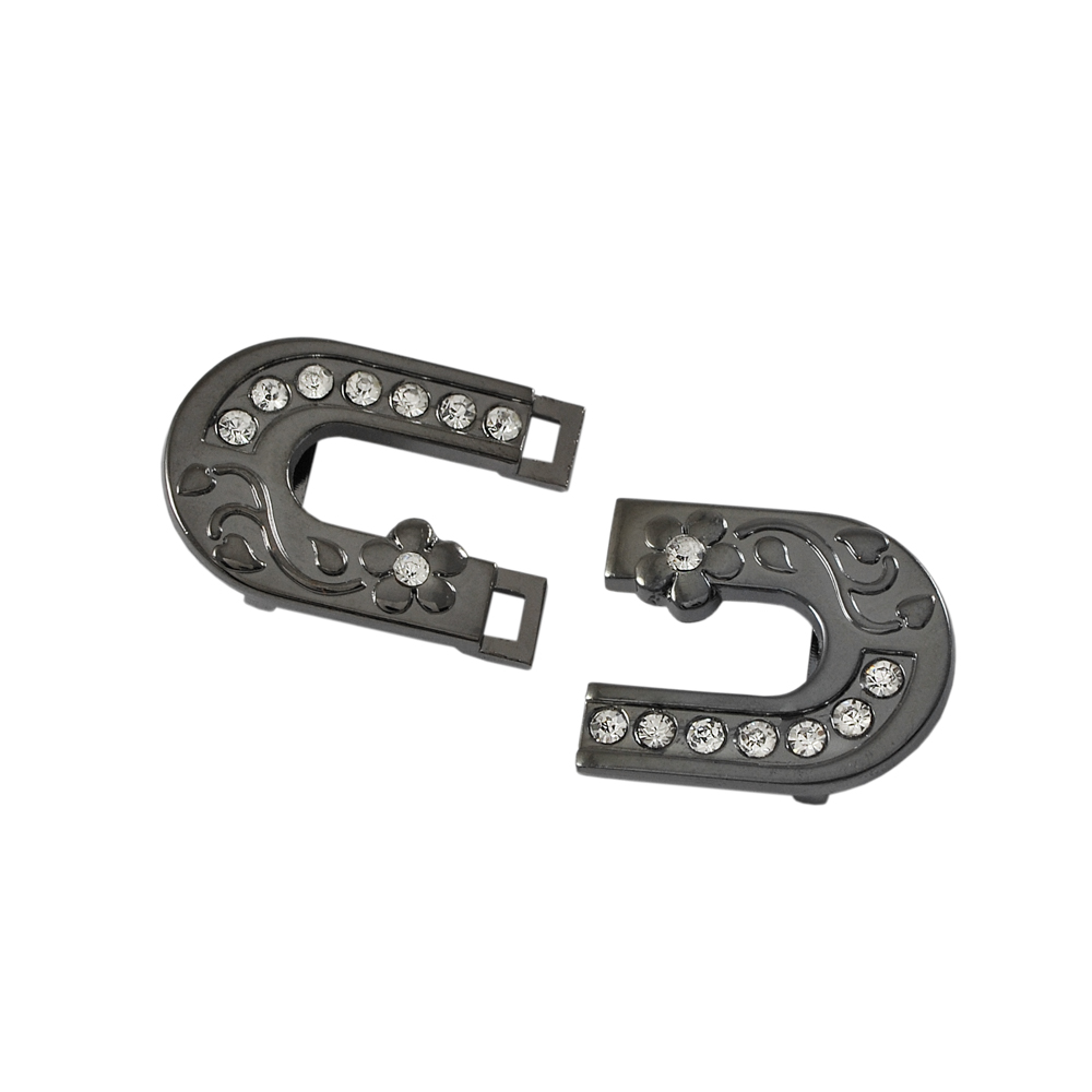 Застежка металл 9038 BLACK 19мм. Застежки металл