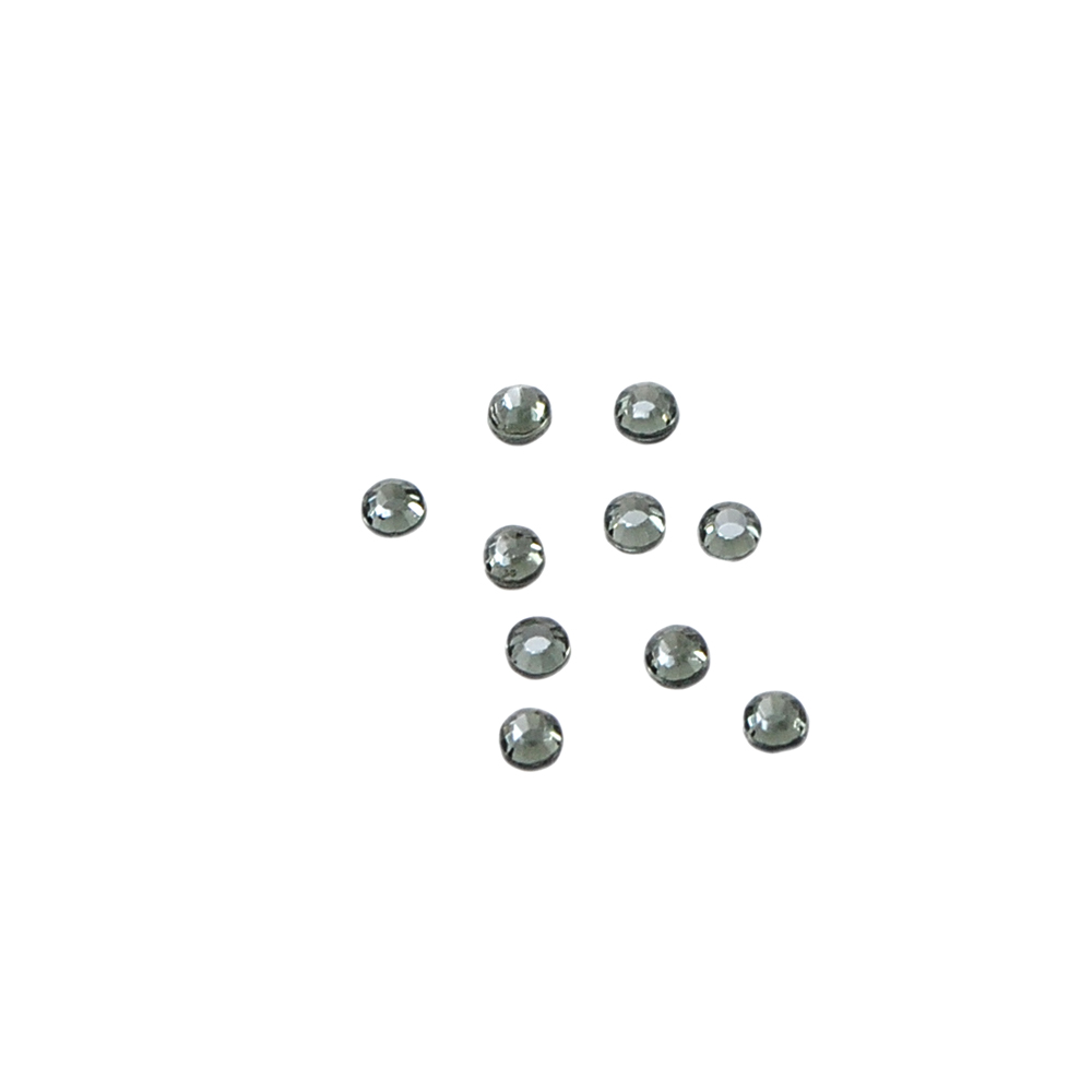 SW Камни клеевые/Т/SS16 АА серый(black diamond), 1уп /28,8тыс.шт/. Стразы класс А, АА