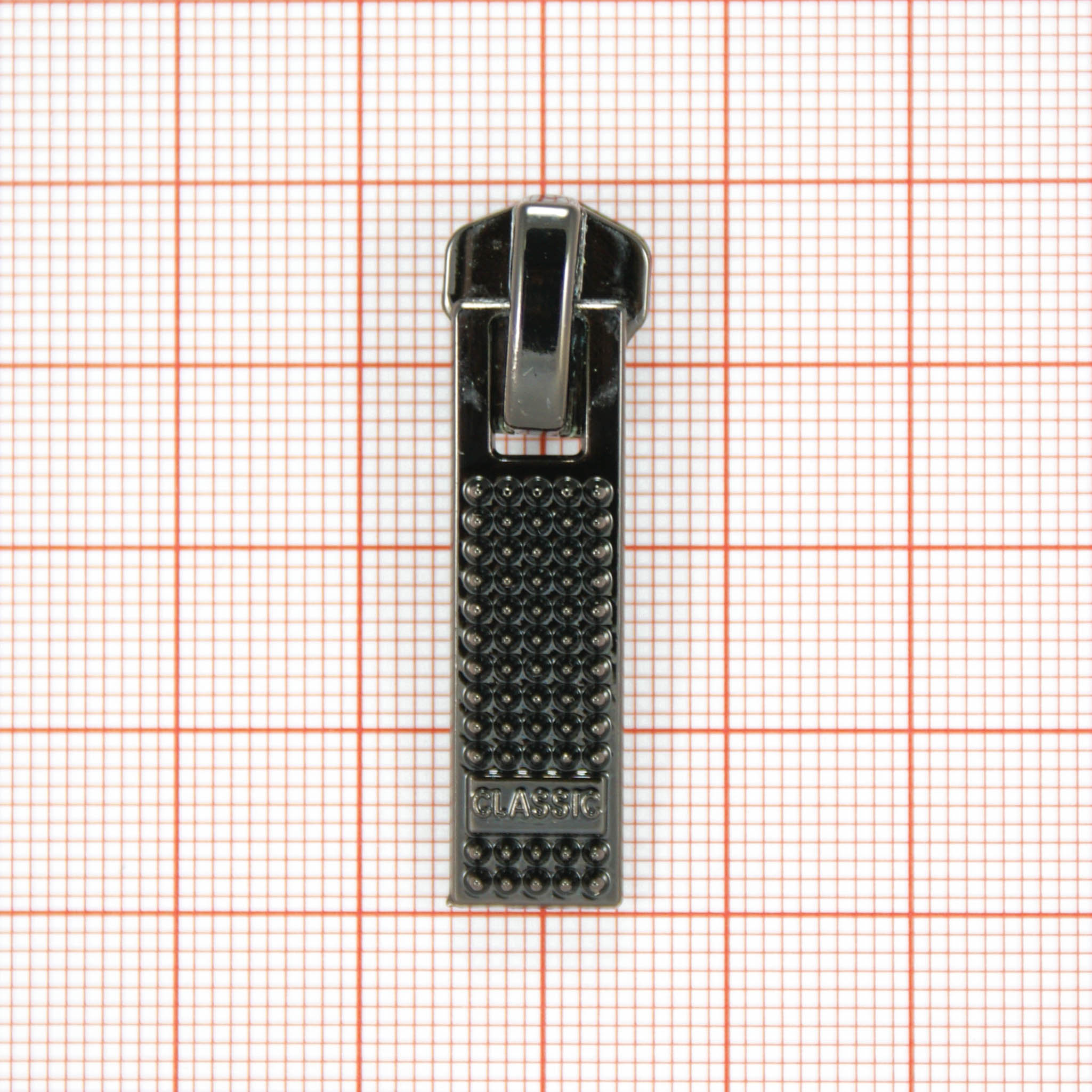 Бегунок металл №5 Classic Точки BN, 33*9мм, шт. Бегунок