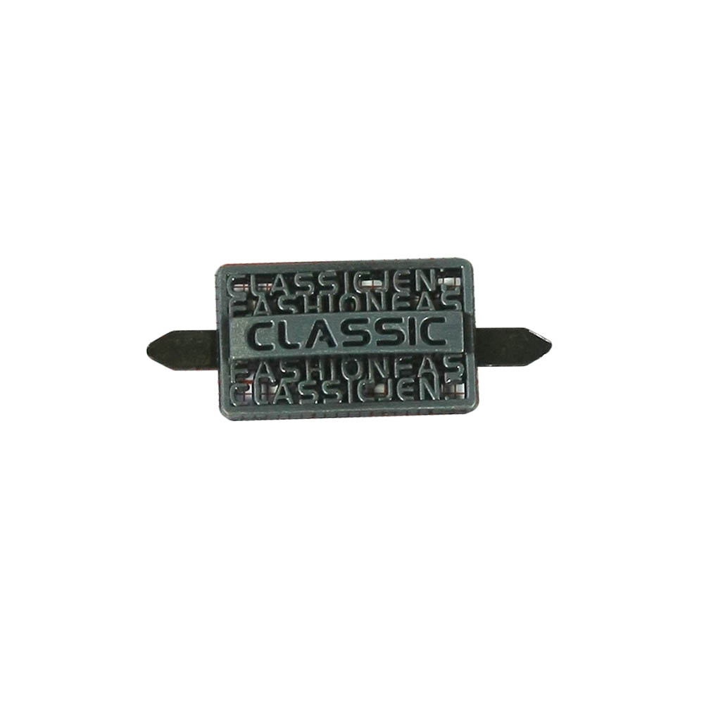 Краб металл Classic Сетка old silver, шт. Крабы Металл Надписи, Буквы