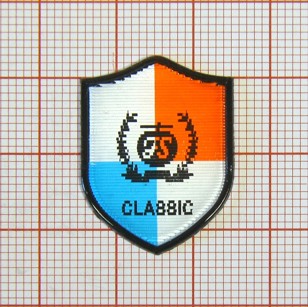 Лейба гологр. Classic 20*27мм красно-голуб.  шт. Лейба Голограмма