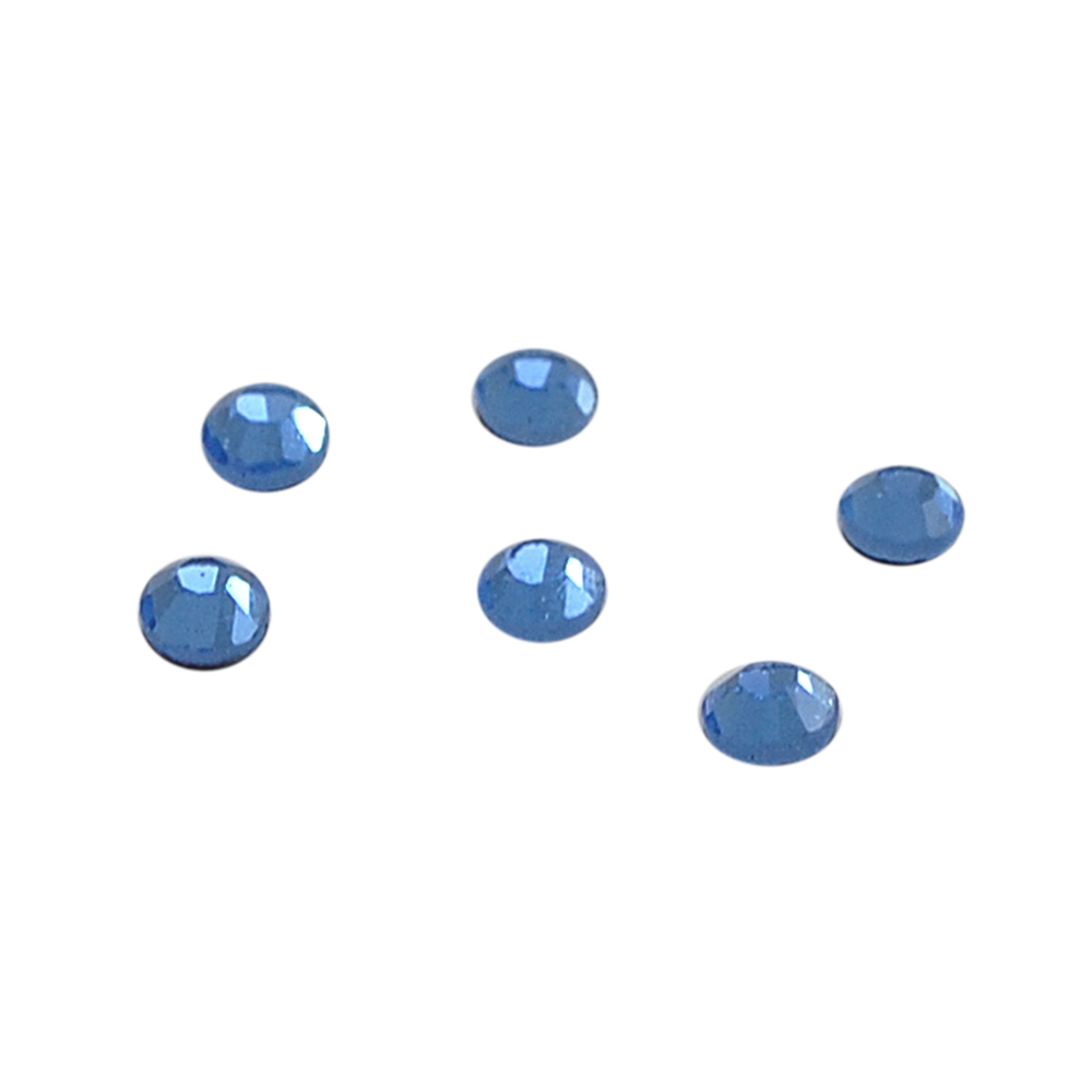 SW Камни клеевые /Т/SS10 светло-синий (LT sapphire), 1уп /1440шт/. Стразы DMC 10 гросс