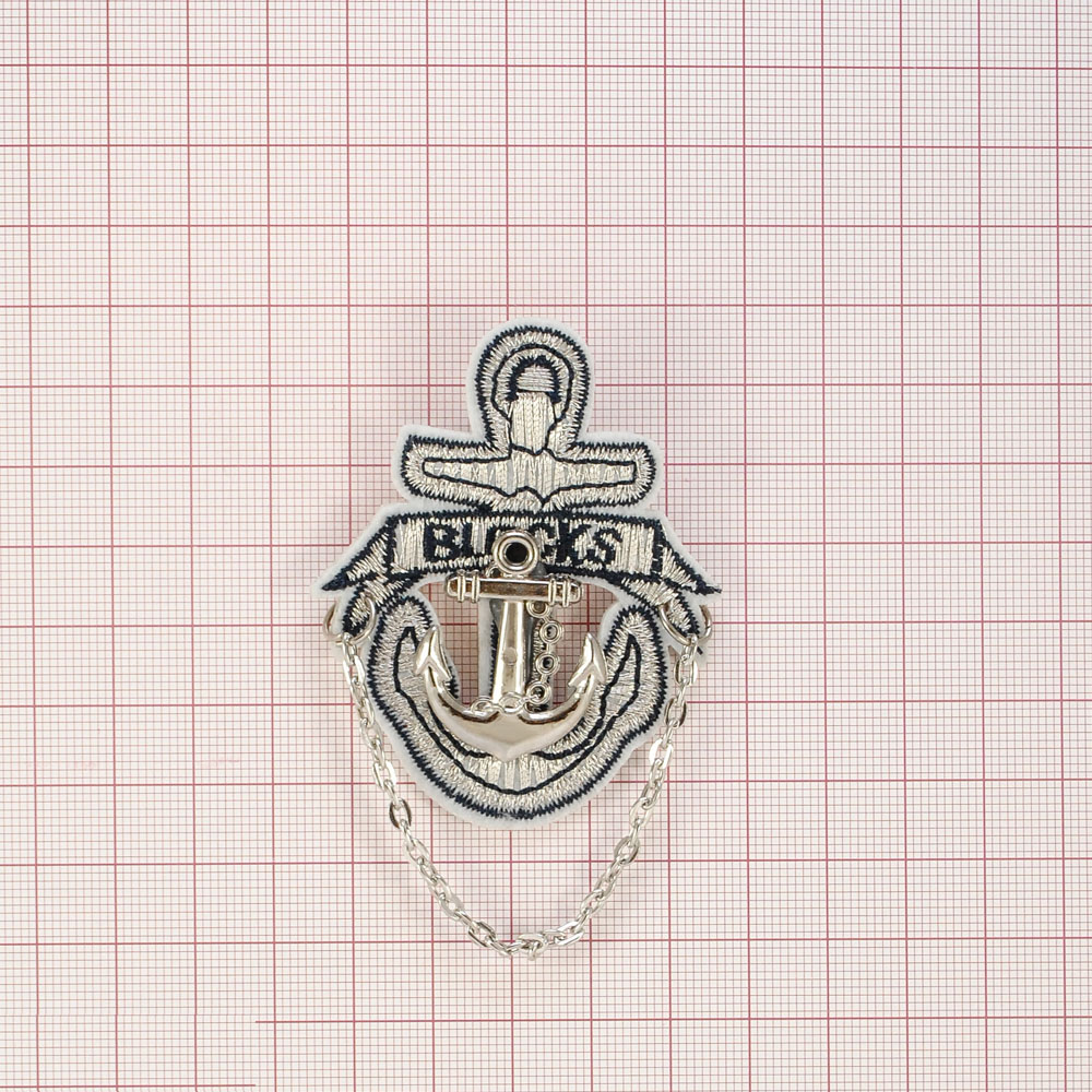 Брошь № 07 якорь BLOCKS, шт. Броши