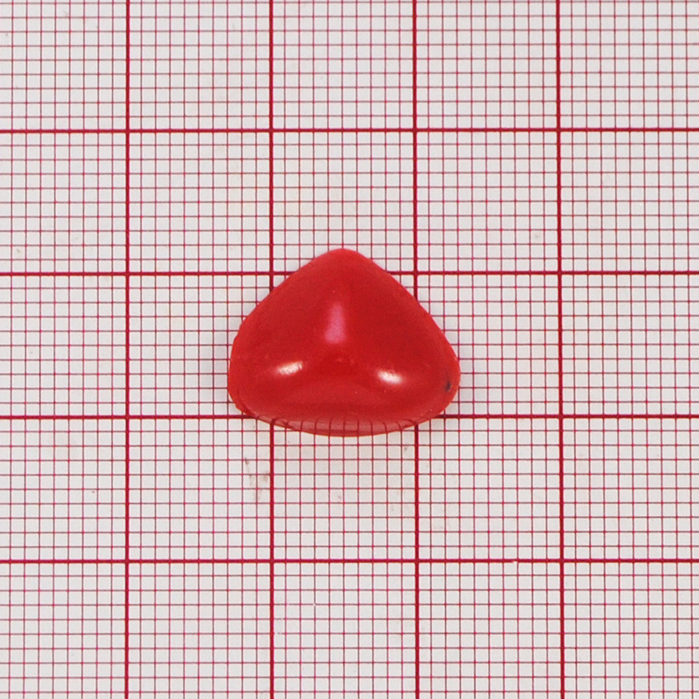 Носик плоский №1, треугольный 17*13мм красный, 1тыс.шт. Носики плоские