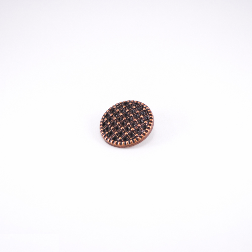 Пуговица AD-273-40 medn 25мм. Пуговица металлическая