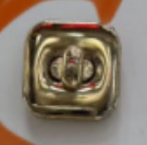 Замок сумочный, GOLD, шт. Сумочная фурнитура