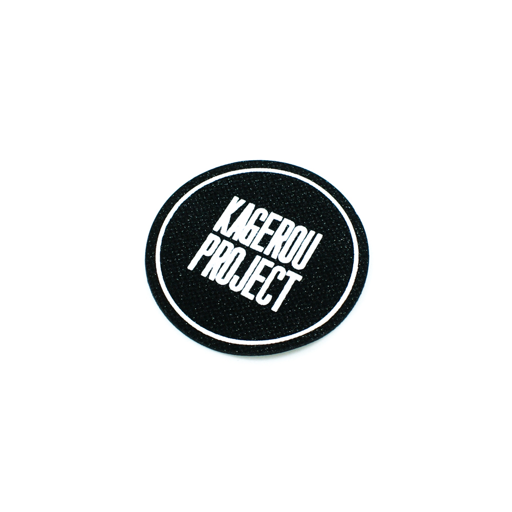 Лейба клеенка блестящая KAGEROU PROJECT круглая 6см черно-серая, шт. Лейба Клеенка