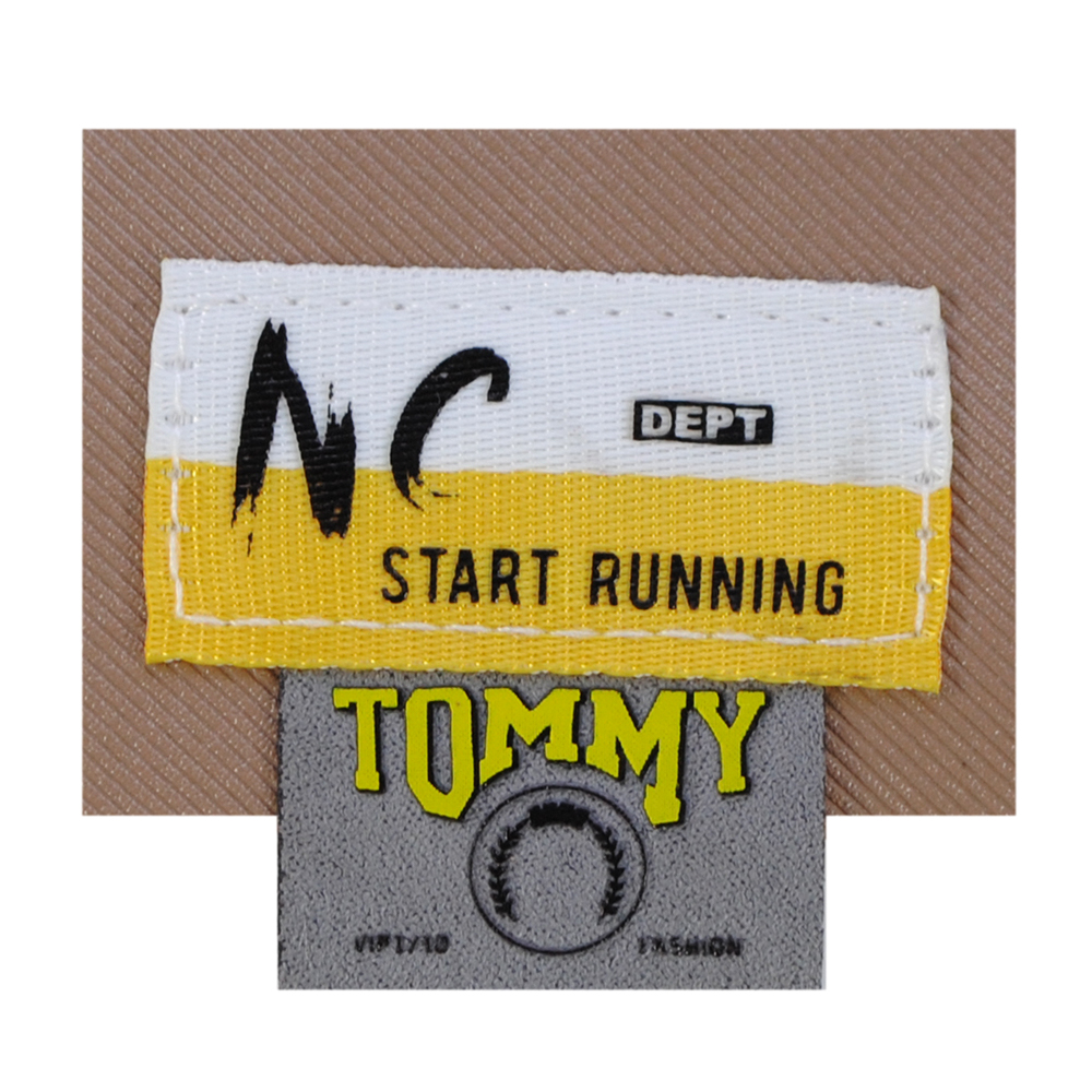 Лейба ткань Start running, 6*5,5см, белый, серый, коричневый, желтый, флажок, шт. Лейба Ткань