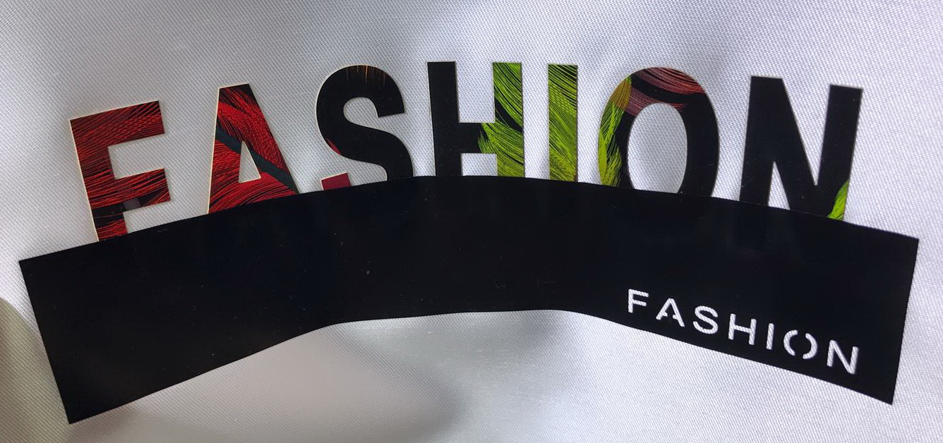 Термоаппликация 2-ная FASHION 23*8см цветная, шт. Термопереводки Надписи