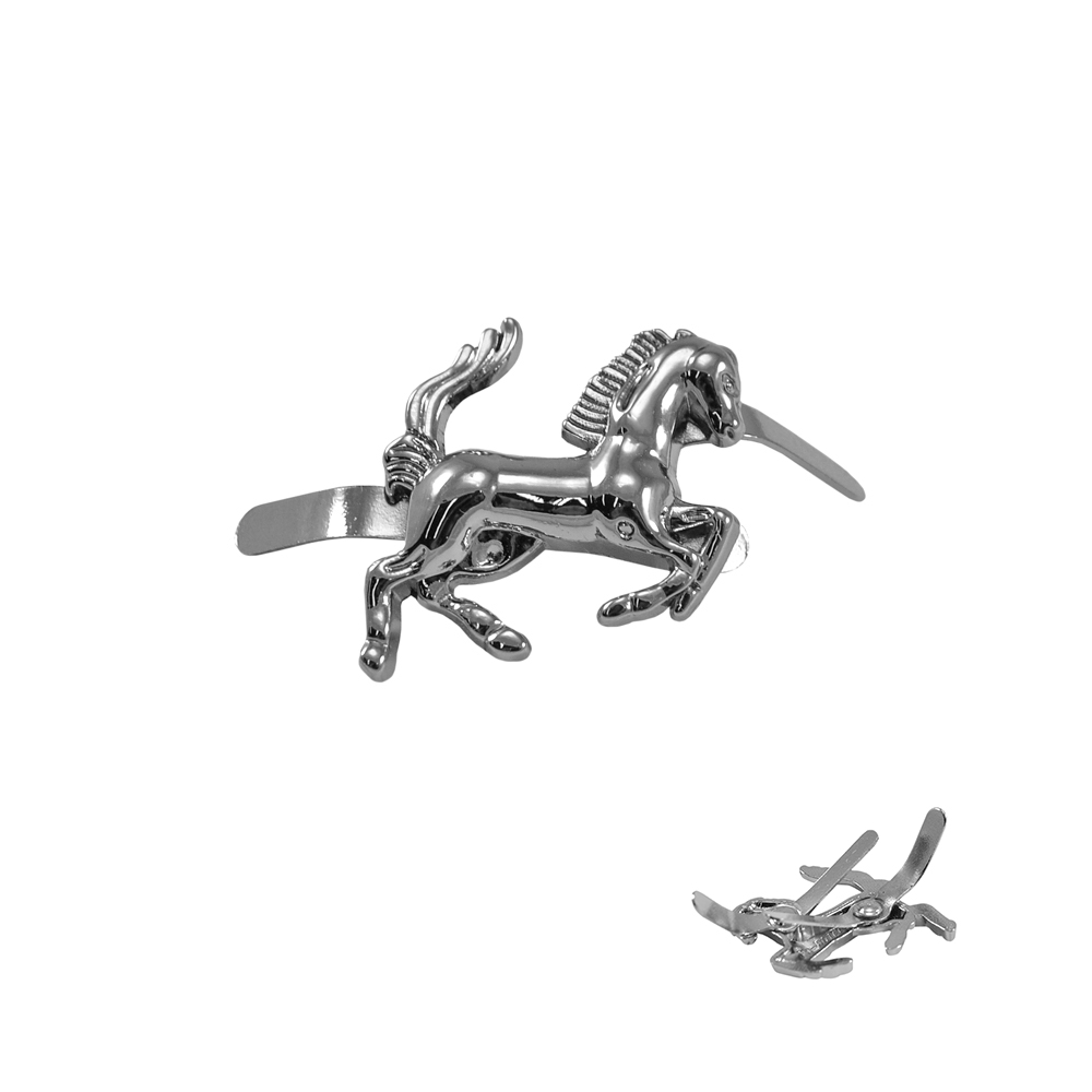 Краб металл F01652 20*26мм NIKEL правый, шт. Крабы Металл Цветы, Жуки