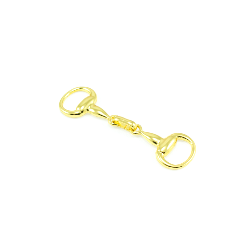 Перетяжка декоративная 10951 15мм GOLD . Перетяжка металл