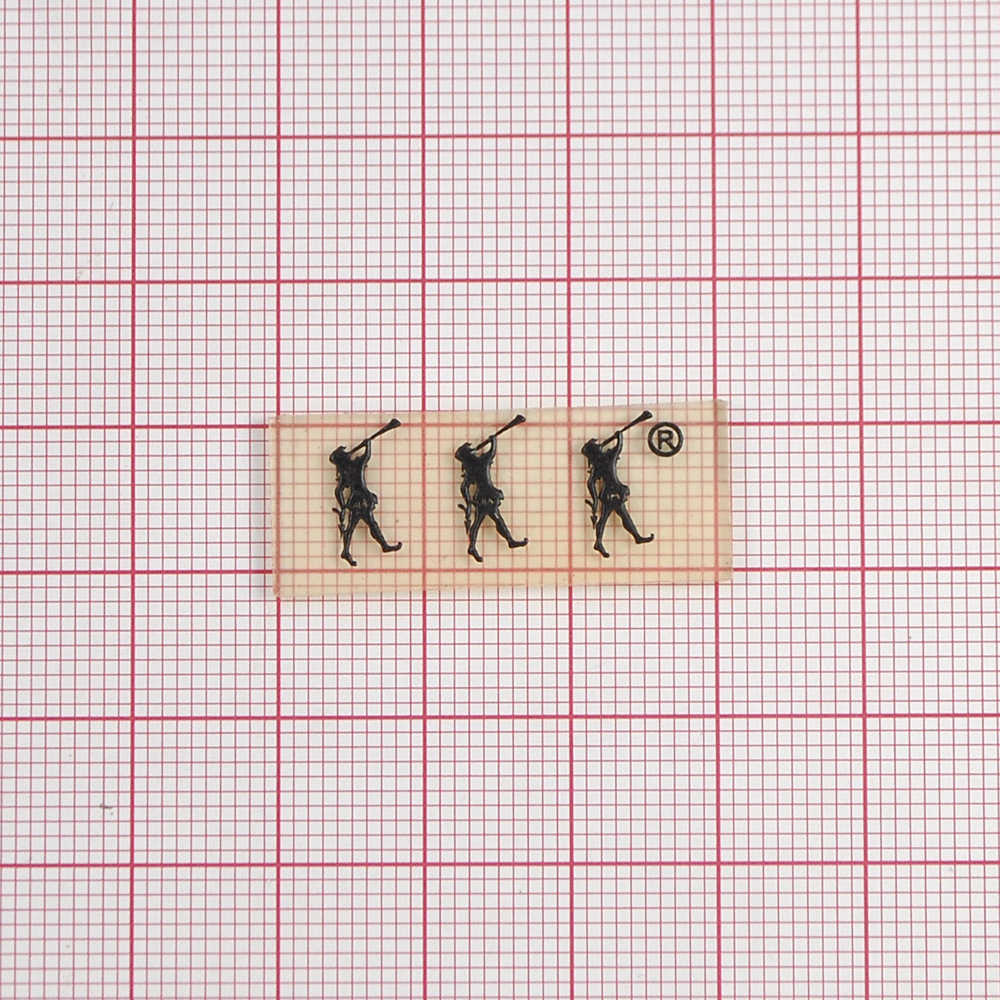 Лейба резиновая № 295 Человечки /прозрачные. Лейба