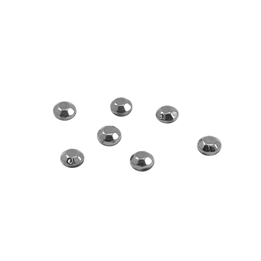 Стразы стеклянные клеевые SS-16 3,5мм, зеркальный (jet hematite)  23,04тыс.шт.; уп. Стразы стекло до 1000-50 гросс