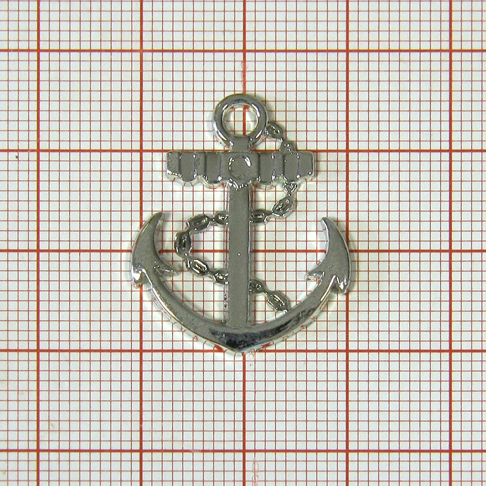 Подвеска металл Якорь, NIKEL, шт. Подвески