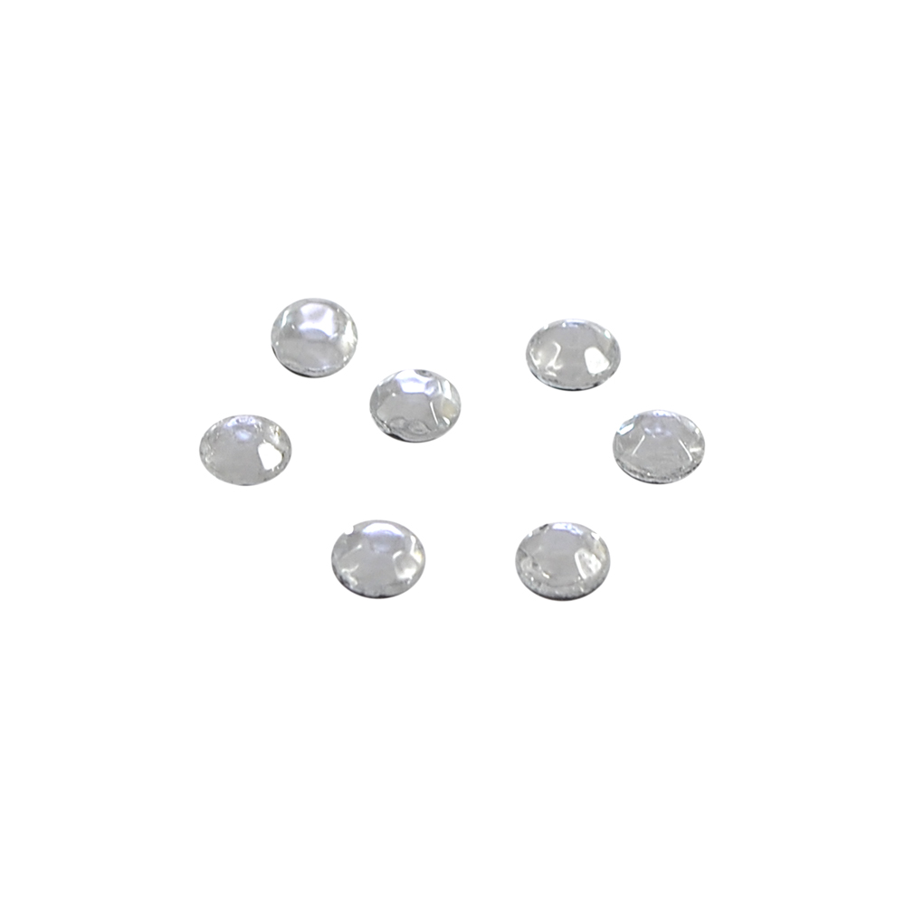 Стразы стеклянные клеевые SS-20 4,5мм, белые 11,52тыс.шт., уп. Стразы стекло до 1000-50 гросс