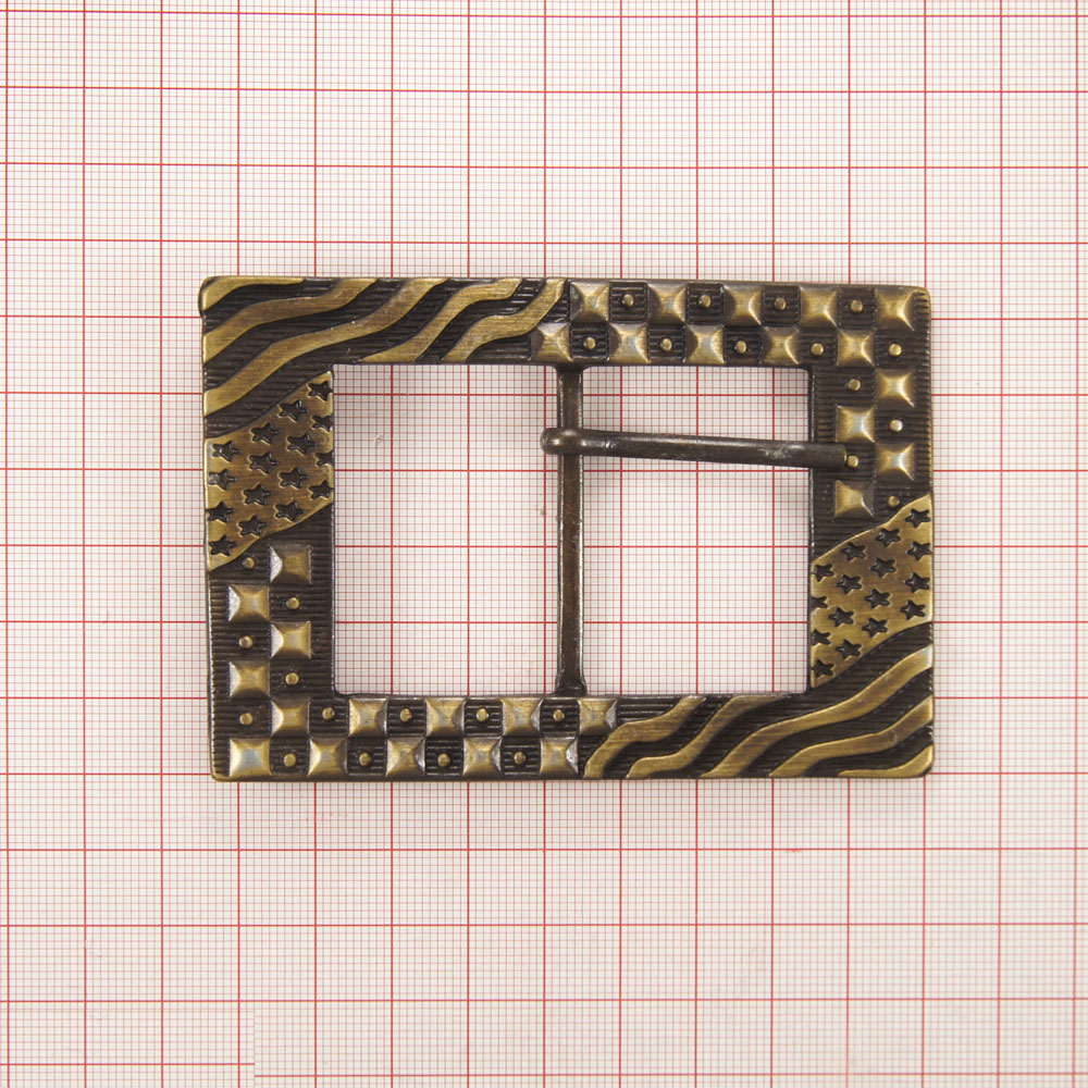 Пряжка  TA 775 antic, 40мм. Пряжка накладка