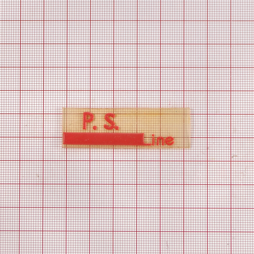 Лейба резиновая № 216 P.S.line /красный. Лейба