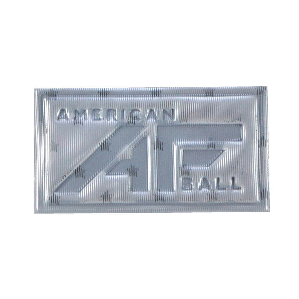 Лейба клеенка AF, 2.5*4.5см, серый, шт. Лейба Клеенка