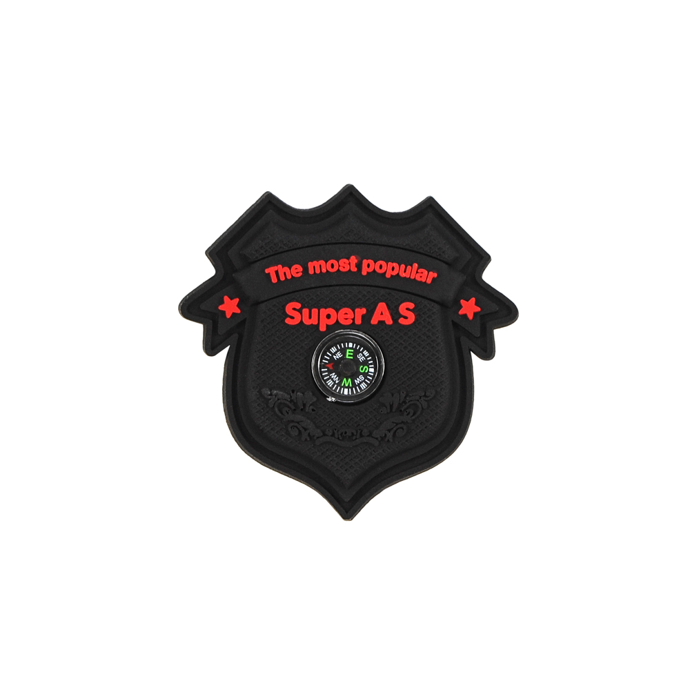 Лейба резиновая Super AS Компас 5,5*5,5см черн., крас., шт. Лейба Резина