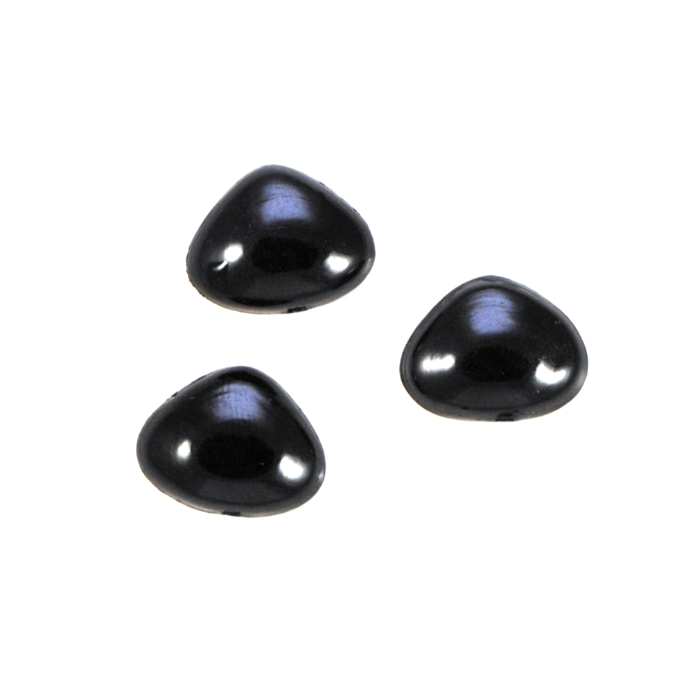 Носик плоский №2, треугольный 15*12мм черный, 1тыс.шт. Носики плоские