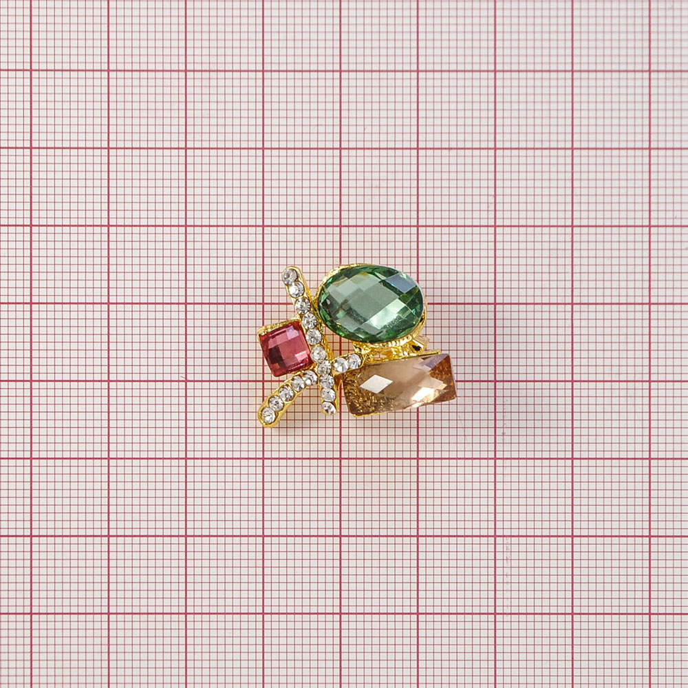 Брошь 6989 GOLD, шт. Броши