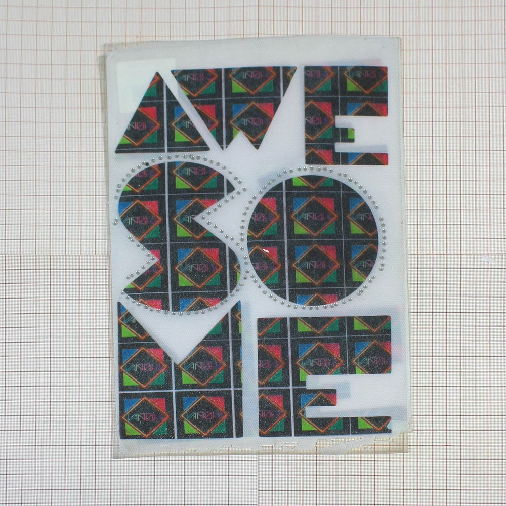 Термоаппликация BH-004 P11, шт. Термопереводки Надписи