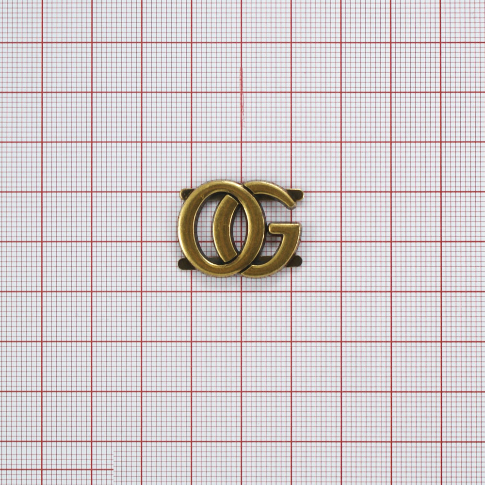 Краб металл ОG золото 25*15см, шт. Крабы Металл Надписи, Буквы