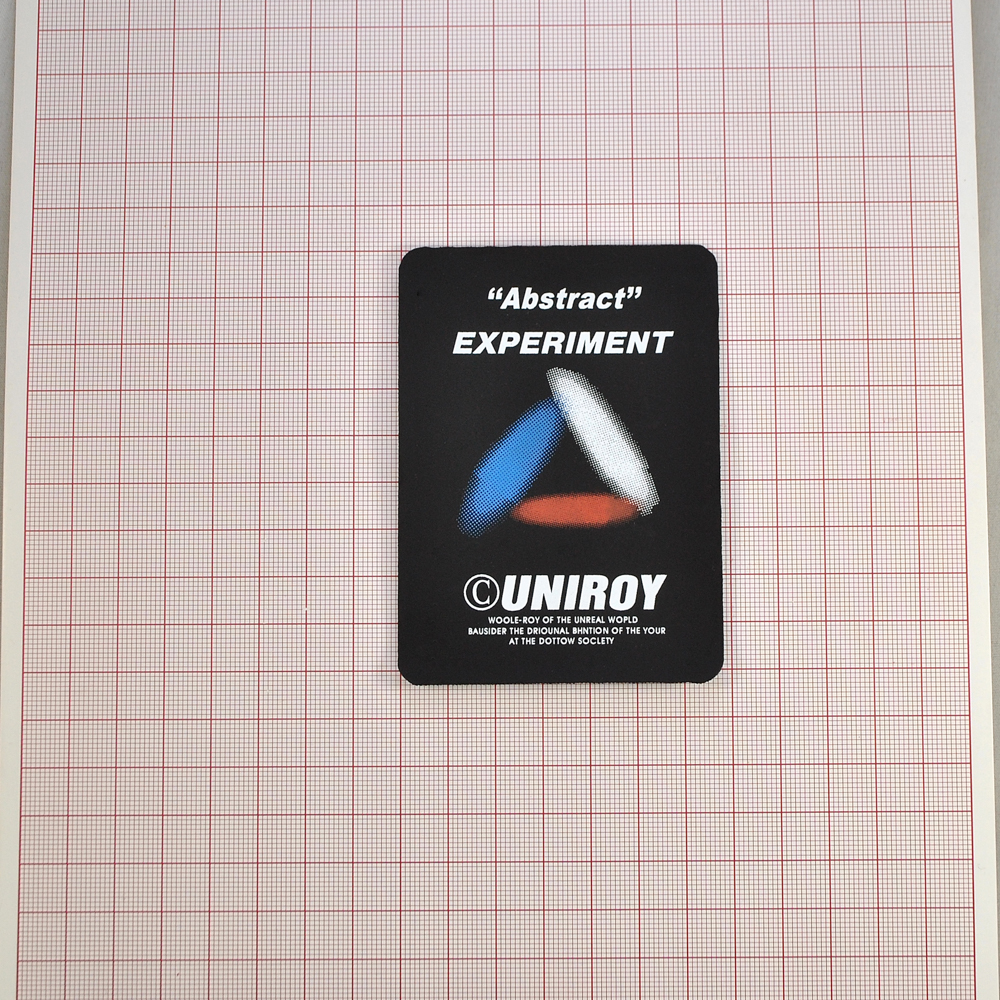 Лейба резиновая UNIROY, 9,5*7см, черный, белый, синий, красный,  шт. Лейба Резина