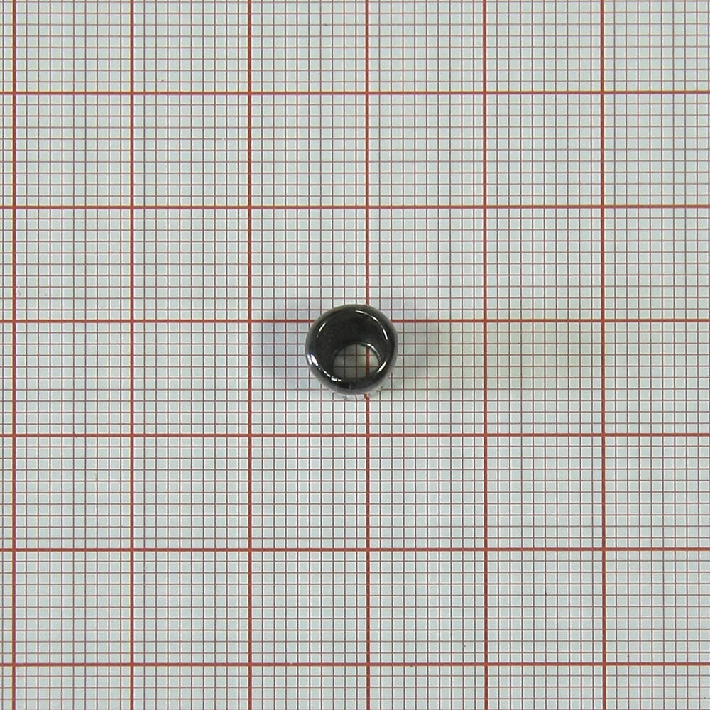 Наконечник металлический № 9 (#323) BLACK NIKEL 1т.шт. Фиксаторы, наконечники