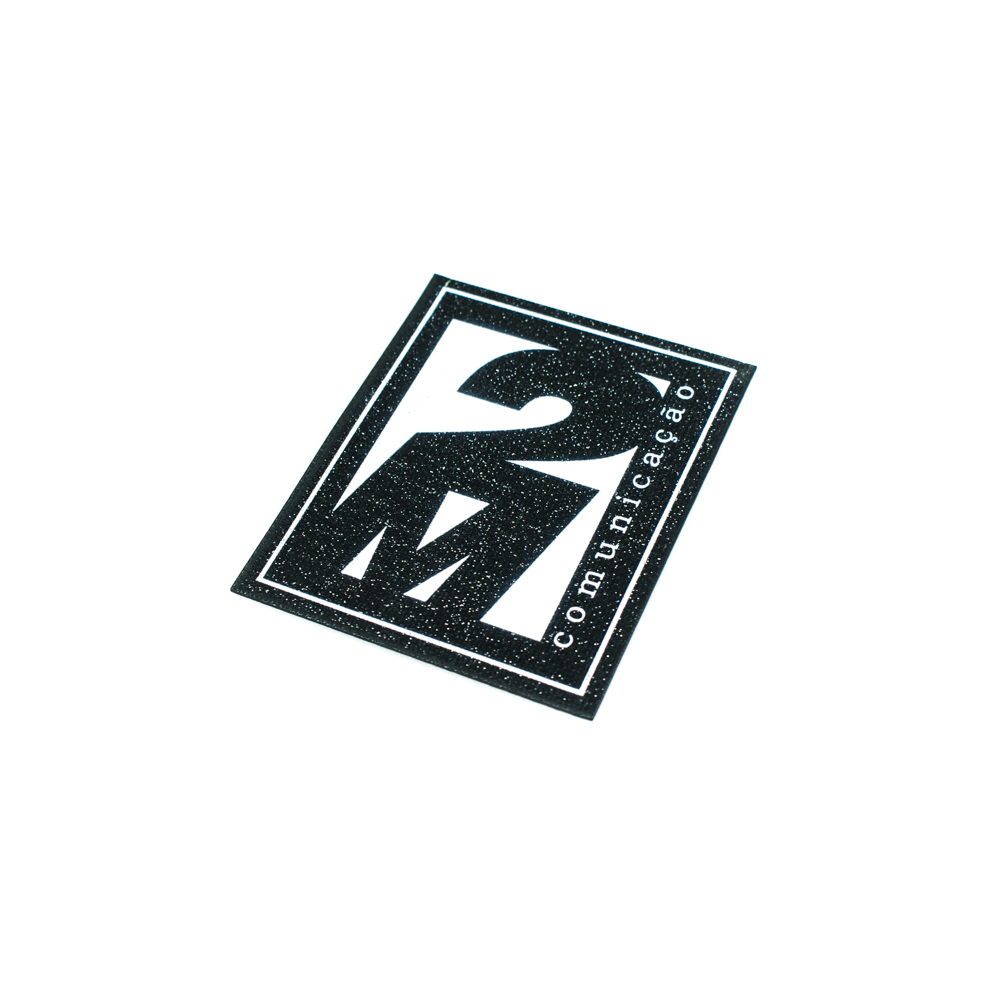 Лейба клеенка блестящая 2M comunicacao 5,6*7,8см черно-белая, шт. Лейба Клеенка