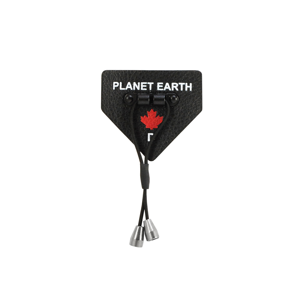 Лейба кожзам со шнурками PLANET EARTH 5*5.5см, черный, белый, красный, шт. Лейба Кожзам