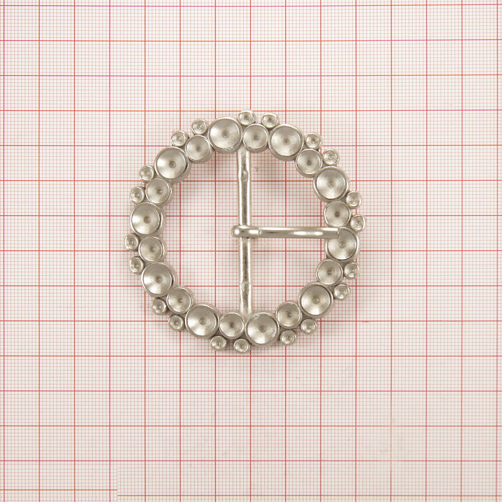 Пряжка  TA 756 nickel, 45мм. Пряжка накладка