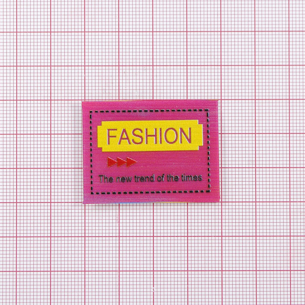 Лейба резиновая FASHION, 4*3см,  черный, желтый, красный, шт. Лейба Резина
