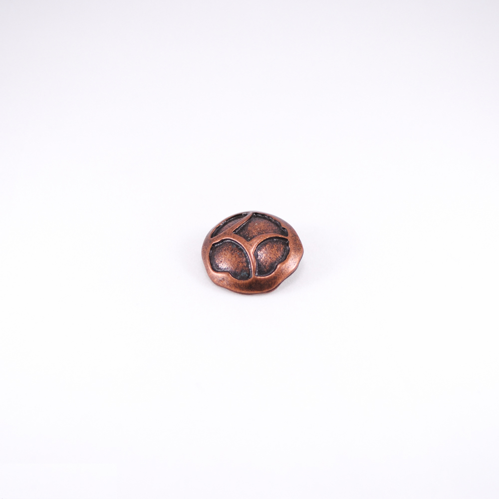 Пуговица М- 45 medn 25мм. Пуговица металлическая