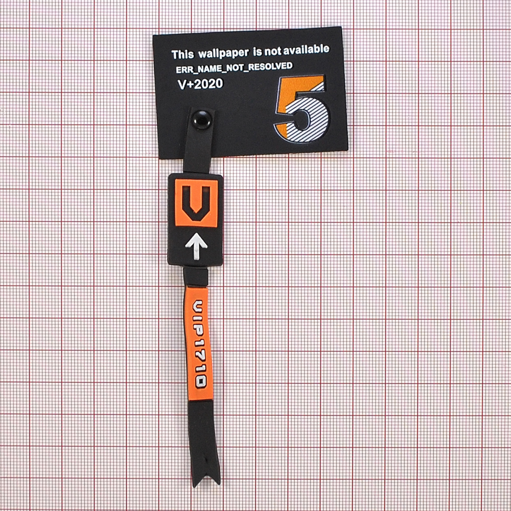 Лейба силиконовая c подвеской "5", 6*14см, черный, белый, оранжевый, шт. Лейба Силикон