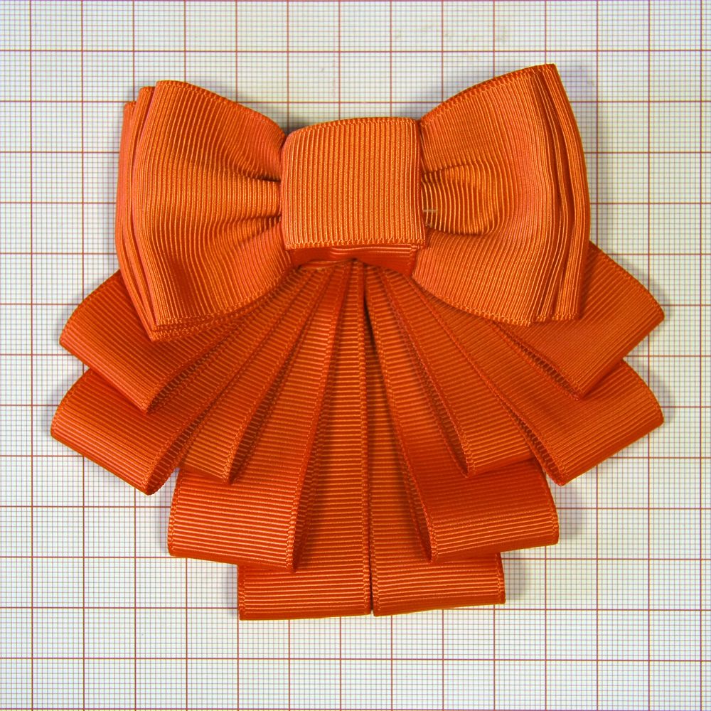 Аппликация декор обувная 54 БАНТ Сборный оранжевый, шт. Аппликации Пришивные Обувные