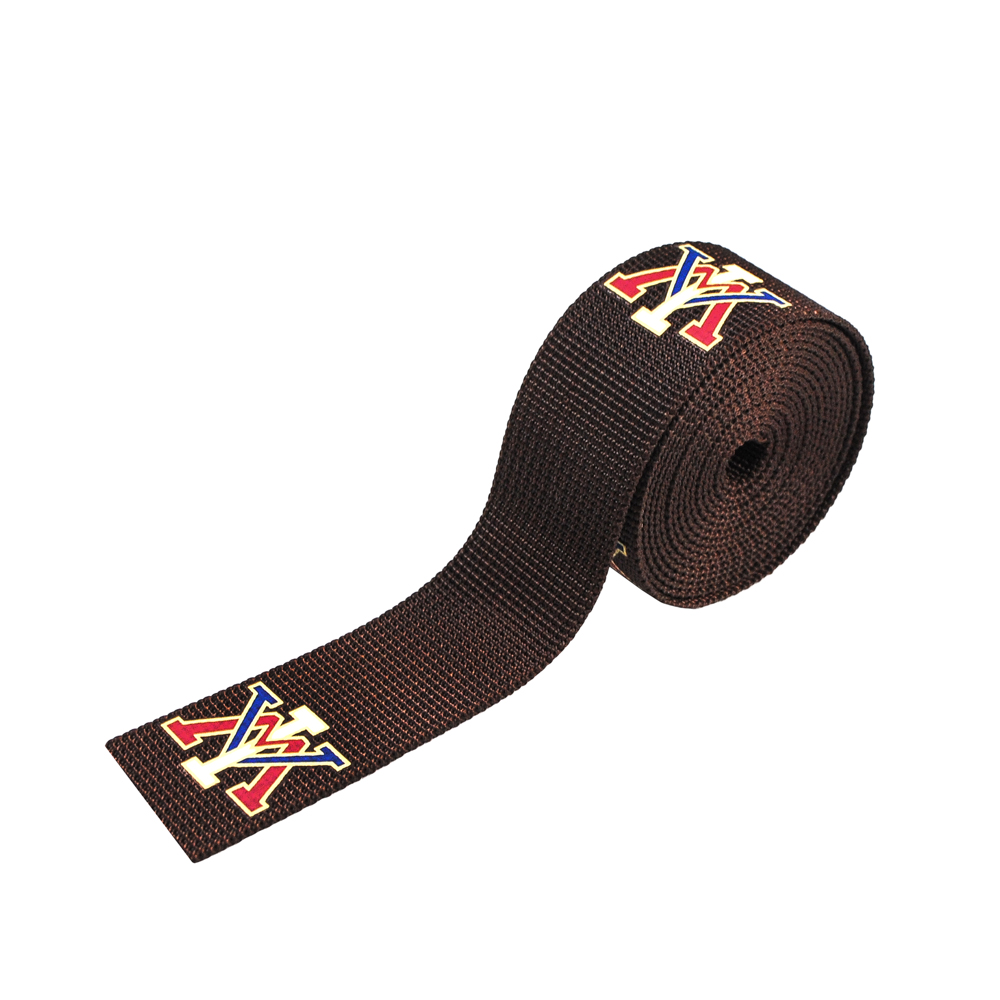 Тесьма DZ-680 2,5см коричневая  ярд. Тесьма