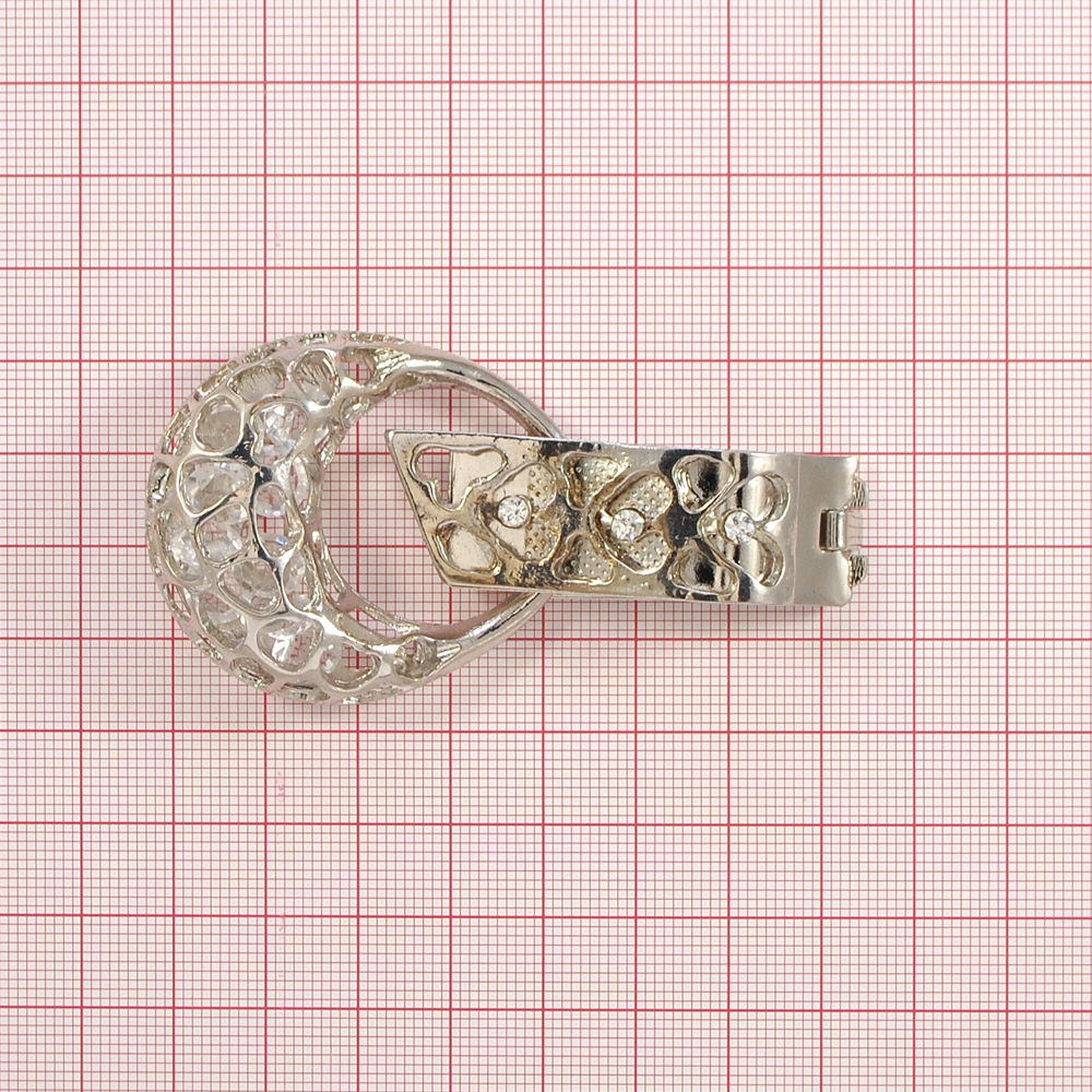 Клипса шубная 3279251A NIKEL  шт. Клипсы шубные, крючки