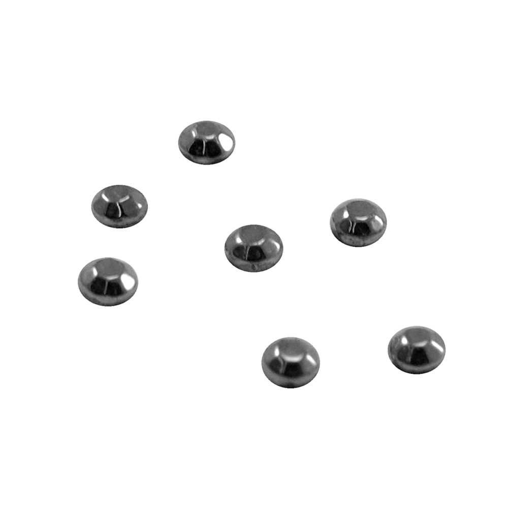 SW Камни клеевые/Т/SS6 АА зеркальный(jet hematite), 1уп /144тыс.шт/. Стразы класс А, АА
