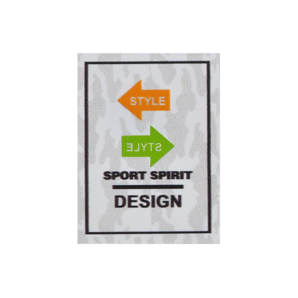 Лейба клеенка Две стрелки, 3*4см, белый, черный, зеленый, оранжевый, шт. Лейба Клеенка