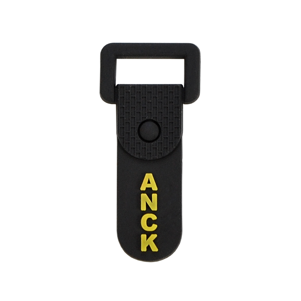 Лейба резиновая ANCK, 4,5*2см, черный, желтый, шт. Лейба Резина