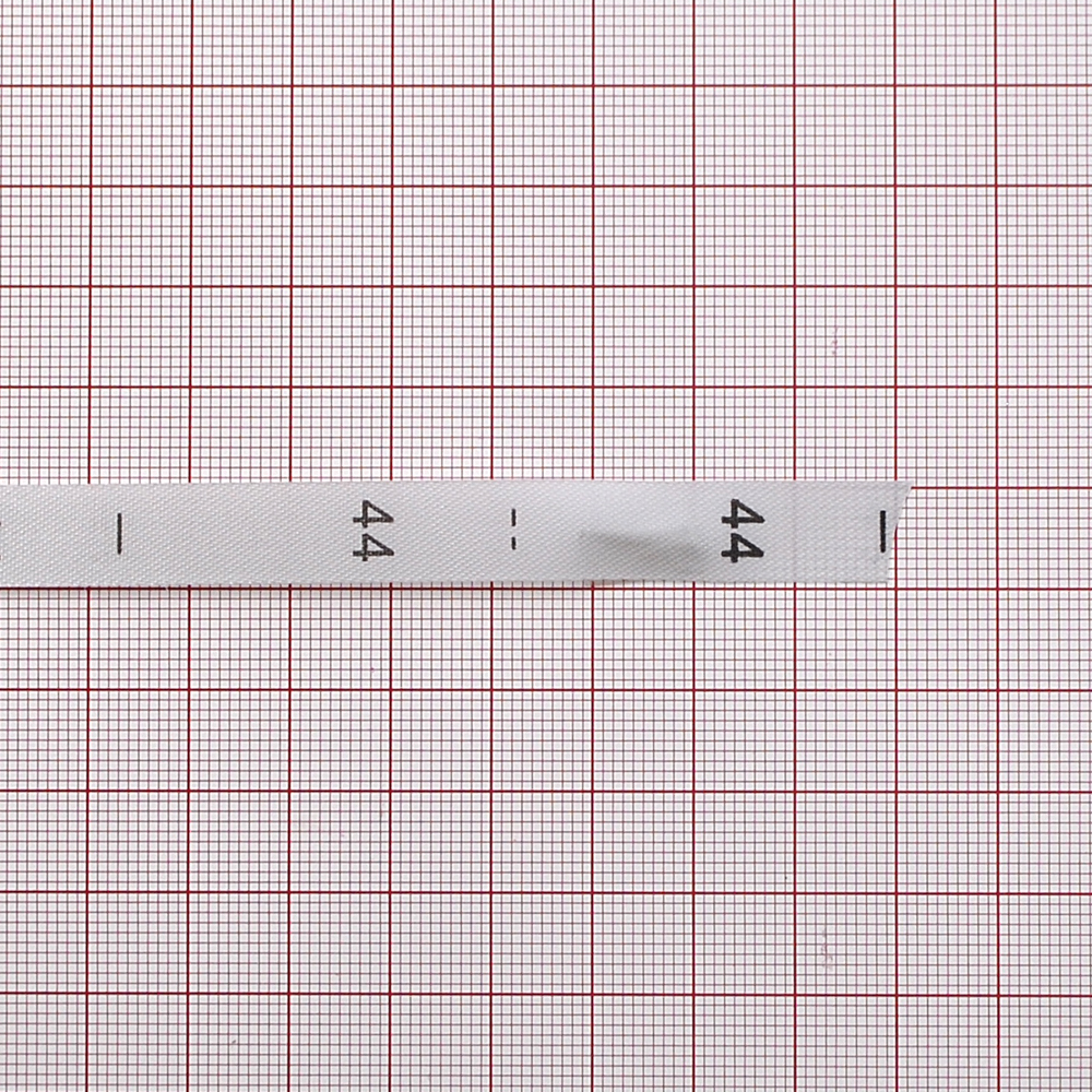 Размерник нейлон белый 44 /1250шт/, 50м. Размерник накатанный нейлон