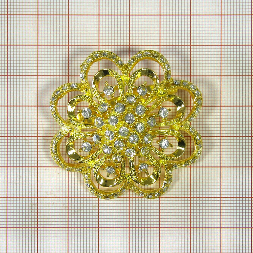 Брошь 6046 GOLD, шт. Броши