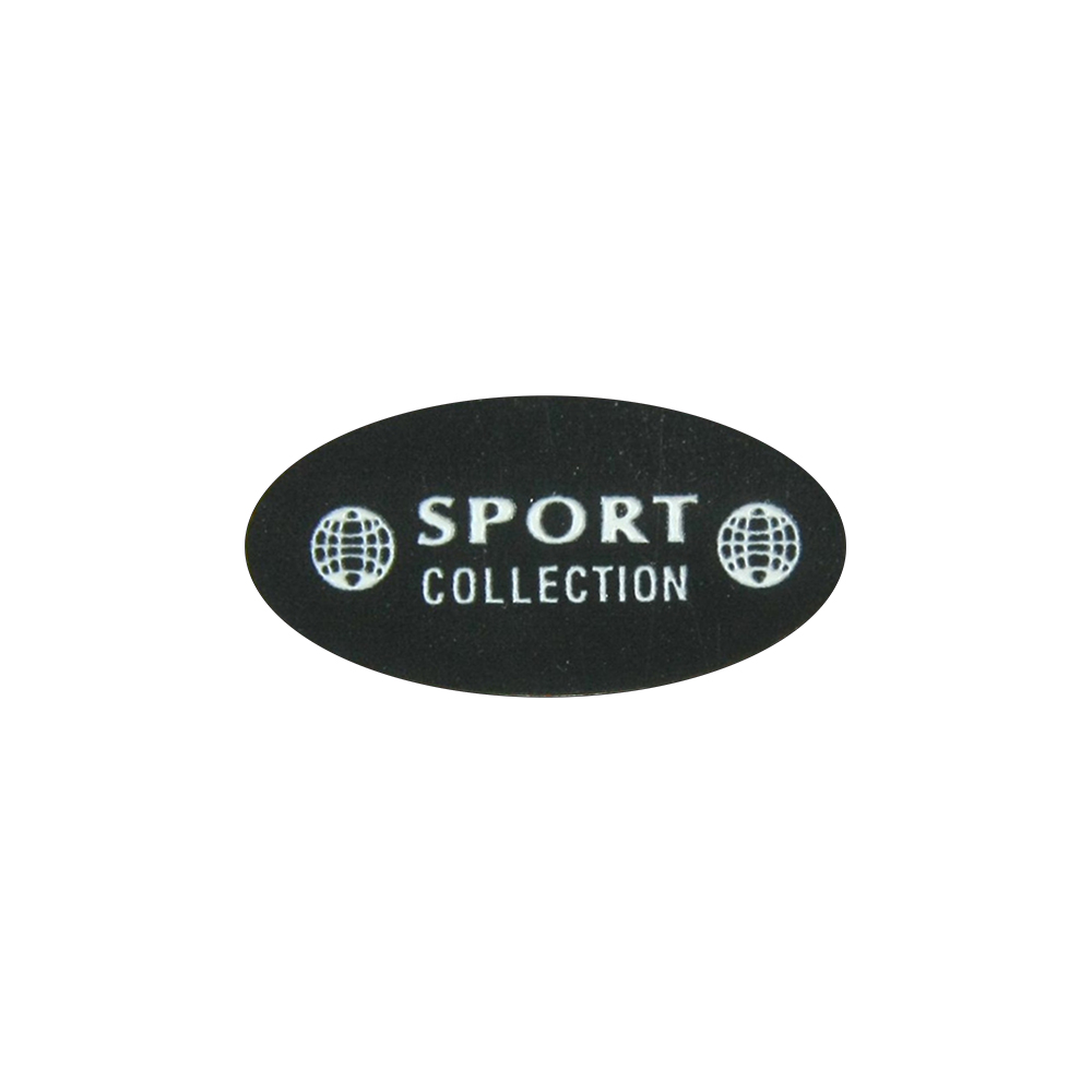 Лейба резиновая № 382 Sport Coll. 32мм /овал глобус.. Лейба Резина